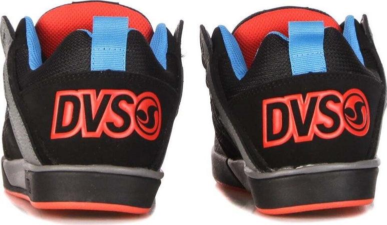 DVS-Scarpe-Skate-Uomo-Comanche-2.0+-Charcoal/black/fiery-Red/blue/nubuck-da-uomo