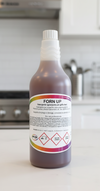 Detergente Sgrassante Decarbonizzante Forn-Up Pulizia Forni Camini Stufe a Pellet Griglie Piastre Cottura Barbecue - Flacone da 1 Litro