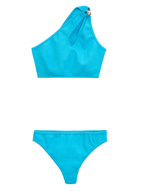 Bottega Veneta Bikini due Pezzi in Blu Turchese da donna