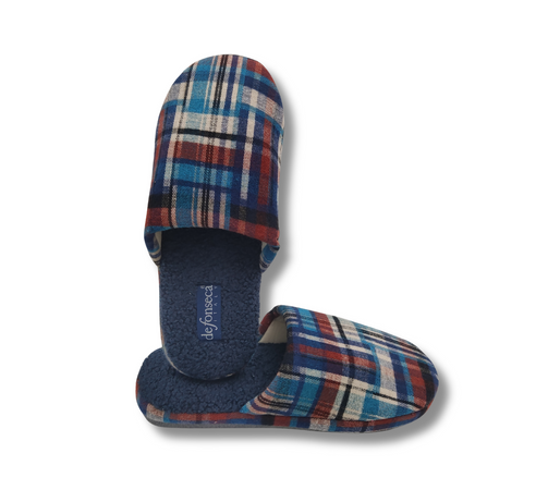 de fonseca Brunico Ciabatte Invernali, Calde Pantofole Chiuse per Uomo, Ciabatta con Pelo per Casa