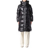 Woolrich giacche donna woolrich - aliquippa long puffer jacket - nero da donna