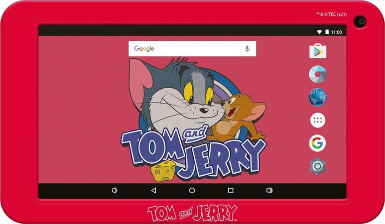 E-star-Tablet-per-Bambini-3---6-anni-7-Pollici-Wi-Fi-2-GB-Ram-Android-9-con-fotocamera-modello-Tom-and-Jerry