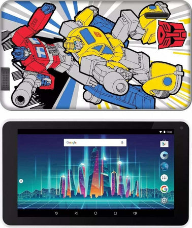 E-star-Tablet-per-Bambini-3---6-anni-7-Pollici-Wi-Fi-2-GB-Ram-Android-9-con-fotocamera-modello-Transformers