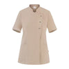 Casacca Greta Beige Casacca Donna Manica Corta Medicale Estetica Acconciature Infermiera