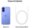 Apple Iphone 16 128Gb Blu Ultramarine EU