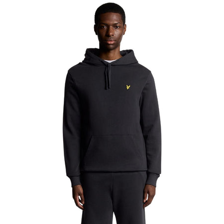 Lyle & Scott felpa blu navy con cappuccio ML416VOG
