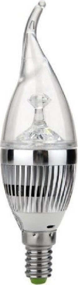 E14 LAMPADA LAMPADINE 3 LED 3W BIANCO FREDDO FIAMMA COLPO DI VENTO TRASPARENTE Illuminazione/Lampadine/Lampadine a LED Trade Shop italia - Napoli, Commerciovirtuoso.it