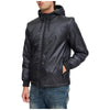 Blend giacca giubbino nero con cappuccio 20717228