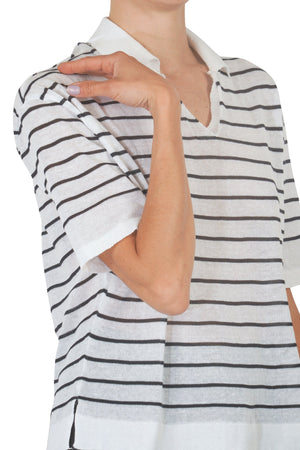 LA FEMME BLANCHE La Femme Blanche - T-shirt - 451612 - Bianco da donna