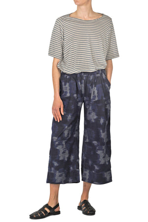 MAMA B Mama B - Pantalone - 450675 - Fantasia Blu da donna