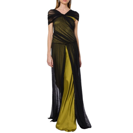 Alberta Ferretti vestiti da sera e cerimonia donna alberta ferretti - abito - verde da donna