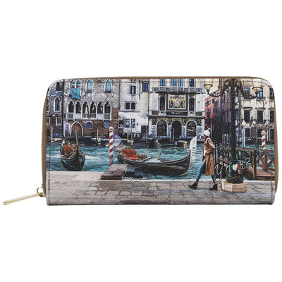 YNot portafoglio grande BLUE LAGOON YES361F6