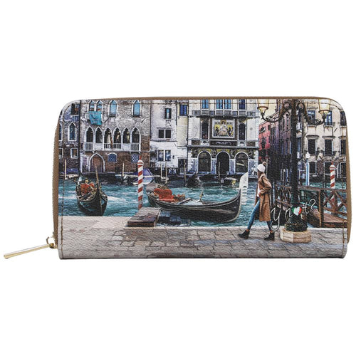 YNot portafoglio grande BLUE LAGOON YES361F6