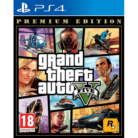 Grand Theft Auto V Premium Edition PS4 (Gta V) ES Usato