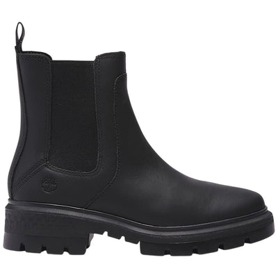 Timberland stivaletto nero Cortina Valley MID CHELSEA BOOT TB0A5ND7015
