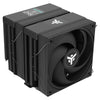 Dissipatore ad aria ICY-6HAT - Skt universale- 250W TDP- 6 Heatpipe- 12cm Fan- Digital Display