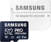 Samsung 512 Gb Pro Ultimate Microsdxc Uhs-I Con Adapter Sd MB-MY512SA/WW