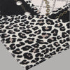 Liu Jo sciarpa nera animalier 70X180 2F5081T0300