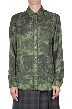 PIERRE-LOUIS MASCIA Pierre-Louis Mascia - Camicia - 460165 - Fantasia Verde da donna
