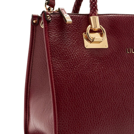 Liu Jo borsa satchel media rosso vino AF5008E0027-91726