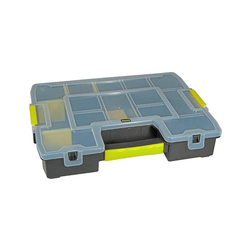 Cassetta organizer porta minuteria Master Junior con coperchio trasparente e divisori removibili