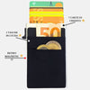 Sei G portacarte safe magnetic silver con custodia in pelle marrone