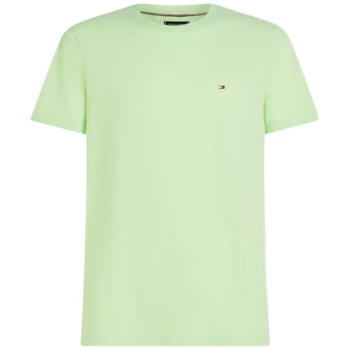 Tommy Hilfiger t-shirt verde chiaro MW0MW39995LXY T-shirt Tommy Hilfiger