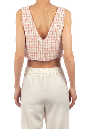 SO ALLURE So Allure - Top - 391482 - Panna/Rosa da donna