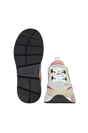 Voile Blanche - Sneakers - 451035 - Bianco/Rosa da donna