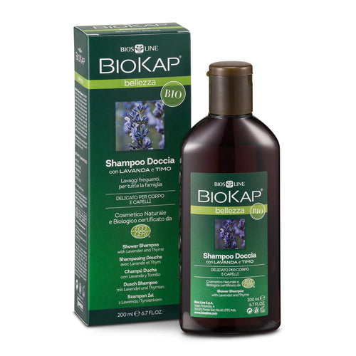Bios Line Biokap Shampoo per Uso Frequente, con Lavanda e Timo, 200 ml - Naturopatica shop & therapy