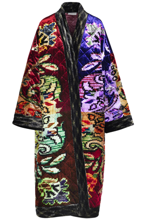 PIERRE-LOUIS MASCIA Pierre-Louis Mascia - Kimono - 460159 - Viola/Bordeaux da donna