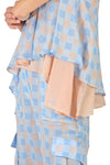 Semi-Couture Semi Couture - Top - 431790 - Fantasia Azzurro da donna