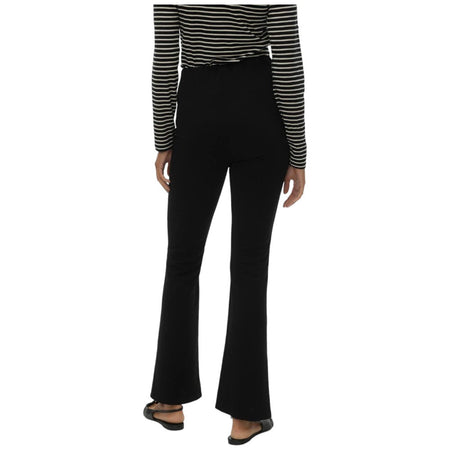Vero Moda pantalone nero flared 10301597