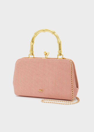 Borsa rigida a mano tessuto