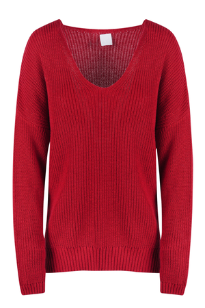 LA FEMME BLANCHE La Femme Blanche - Maglia - 461399 - Rosso da donna