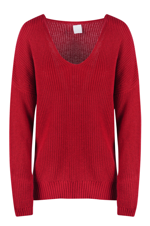 LA FEMME BLANCHE La Femme Blanche - Maglia - 461399 - Rosso da donna