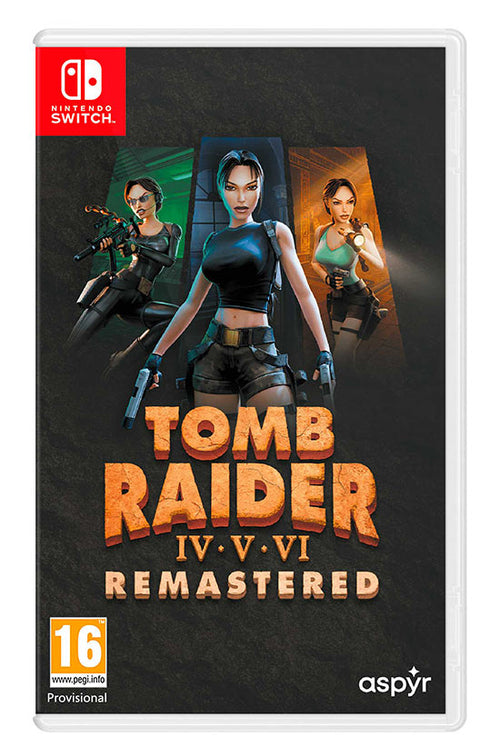 Tomb Raider IV-V-VI Remastered Starring Lara Croft SWITCH UK