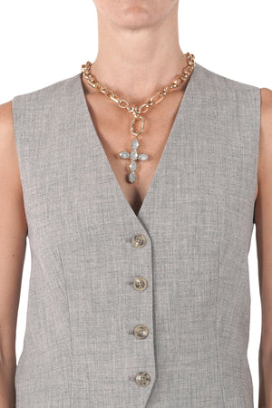 ALEVA' BIJOUX Aleva' Bijoux - Ciondolo - 461300 - Grigio chiaro da donna