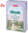 2x BBmilk DG - Latte Biologico in Polvere Alimento a fini medici speciali indicato per la gestione dietetica di lattanti con problemi gastrointestinali minori - coliche e stipsi - 2 Confezioni da 400gr ciascuna - 800gr totale