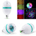 Lampadina led 3w strobo flash rgb colorata feste discoteca bar club natale multicolor
