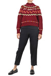 MC2 SAINT BARTH MC2 Saint Barth - Maglia - 441703 - Fantasia Bordeaux da donna
