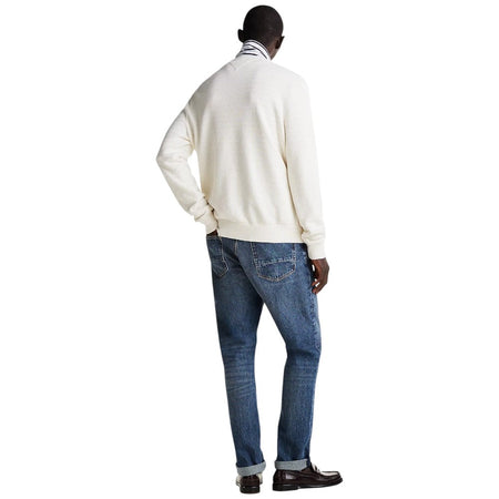 Tommy Hilfiger maglioncino avorio strutturato MW0MW36347Z00 Maglieria Tommy Hilfiger
