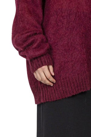 SUOLI Suoli - Maglia - 441997 - Bordeaux da donna