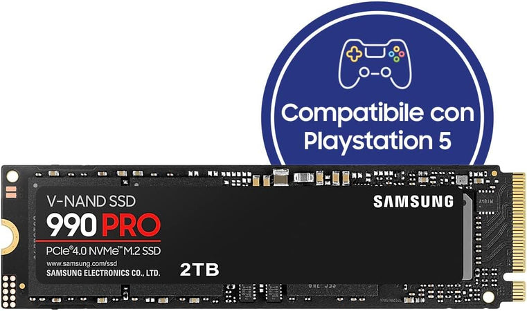 Samsung Ssd 990 Pro 2Tb Nvme M.2 Pcie Express 4.0  MZ-V9P2T0BW