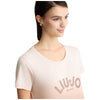 Liu Jo t-shirt marrone con strass TA5267JS923 M9113 T-shirt Liu Jo