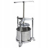 Torchietto premitutto in Inox e Alluminio, adatto come pressa per liquore, frutta ed olive