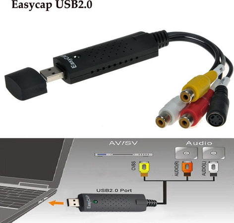 EASY CAPTURE SCHEDA DI ACQUISIZIONE VIDEO AUDIO STEREO USB Elettronica/Informatica/Componenti e pezzi di ricambio/Componenti interni/Schede TV interne e schede per video editing Trade Shop italia - Napoli, Commerciovirtuoso.it