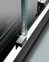 EASY | Porta Doccia H200 Trasparente Anticalcare Scorrevole 6mm