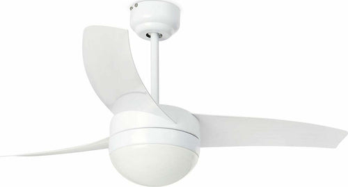 EASY S Ventilatore da soffitto bianco Fai da te/Prodotti per la costruzione/Riscaldamento e raffreddamento/Sistemi mobili di climatizzazione/Ventilatori/Ventilatori da soffitto Led Mall Home - Napoli, Commerciovirtuoso.it