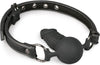 Easytoys Pecker Gag silicone nero regolabile, resistente agli strappi e impermeabile